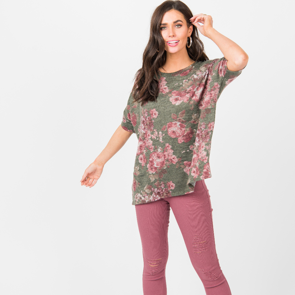 Boxy Sweater Tee